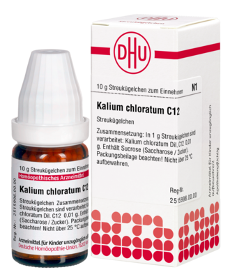 KALIUM CHLORATUM C 12 Globuli