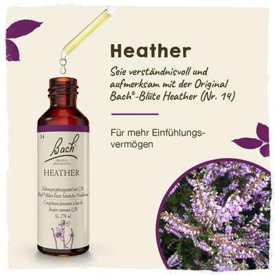 BACHBLÜTEN Heather Tropfen