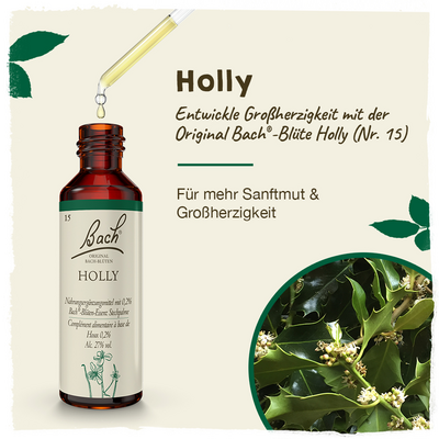 BACHBLÜTEN Holly Tropfen