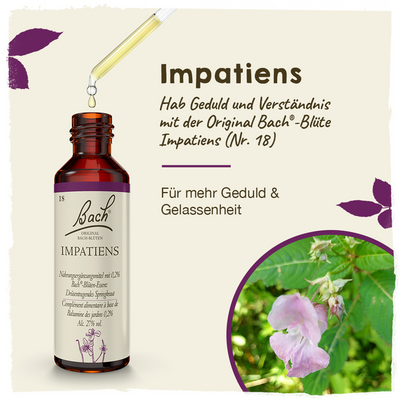 BACHBLÜTEN Impatiens Tropfen