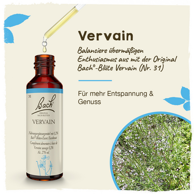 BACHBLÜTEN Vervain Tropfen