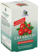 CRANBERRY LUTSCHTABLETTEN