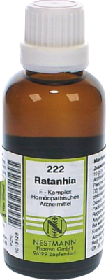 RATANHIA F Komplex Nr.222 Dilution