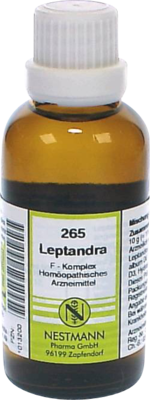 LEPTANDRA F Komplex Nr.265 Dilution