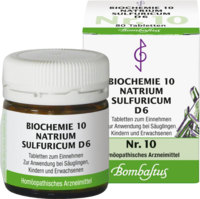 BIOCHEMIE 10 Natrium sulfuricum D 6 Tabletten