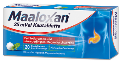 MAALOXAN 25 mVal Kautabletten