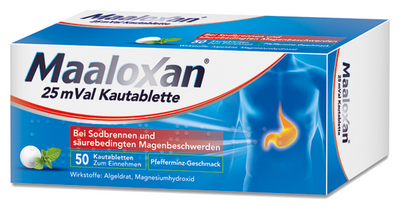MAALOXAN 25 mVal Kautabletten