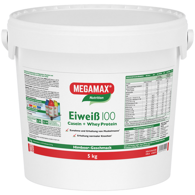 EIWEISS 100 Himbeer Quark Megamax Pulver