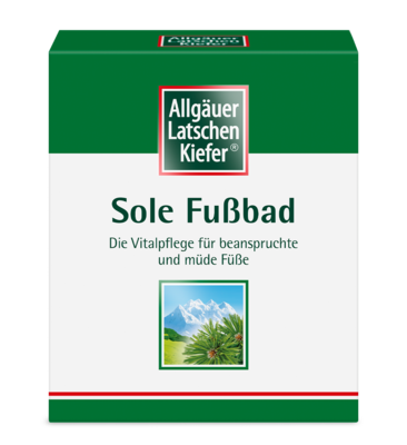 ALLGÄUER LATSCHENK. Sole Fußbad