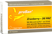 PROSAN Cranberry 36 PAC Kapseln