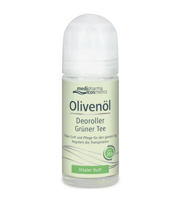 OLIVENÖL DEOROLLER grüner Tee