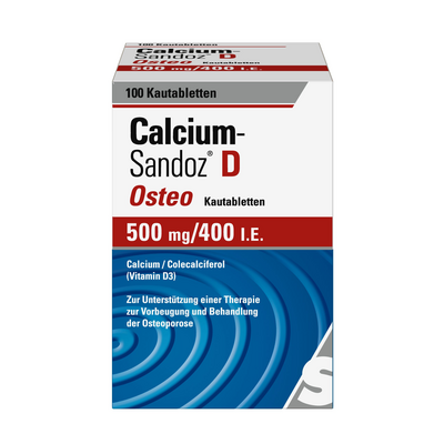 CALCIUM SANDOZ D Osteo 500 mg/400 I.E. Kautabl.