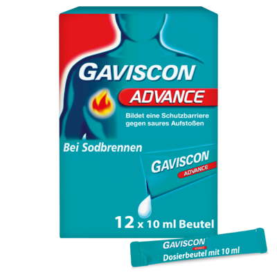 GAVISCON Advance Pfefferminz 1000mg/200mg SUS Btl.