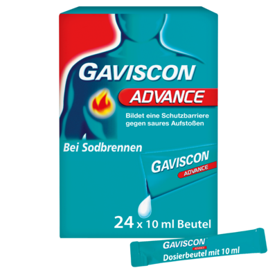 GAVISCON Advance Pfefferminz 1000mg/200mg SUS Btl.