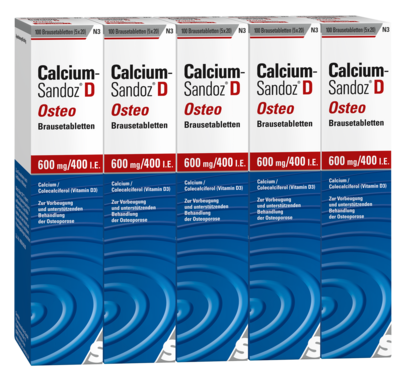 CALCIUM SANDOZ D Osteo Brausetabletten