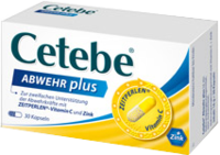 CETEBE ABWEHR plus Vitamin C+Vitamin D3+Zink Kaps.