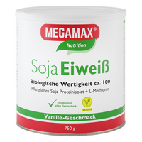 MEGAMAX Soja Eiweiß Vanille Pulver