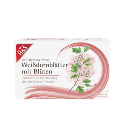 H&S Weißdornblätter mit Blüten Filterbeutel