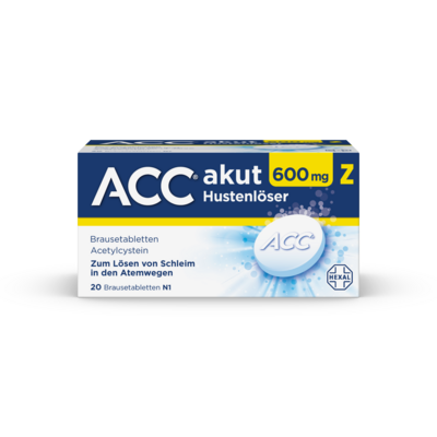 ACC akut 600 Z Hustenlöser Brausetabletten