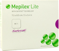 MEPILEX Lite Schaumverband 7,5x8,5 cm steril
