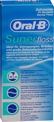 ORAL-B Superfloss Zahnseidefäden