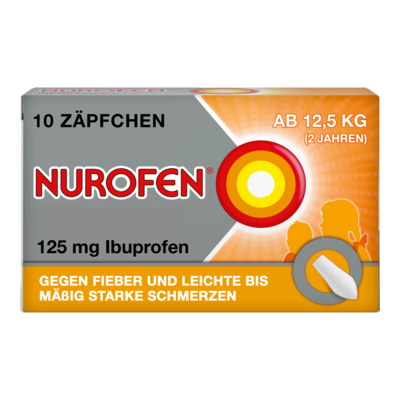 NUROFEN Junior 125 mg Zäpfchen