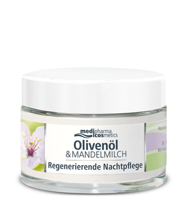 OLIVEN-MANDELMILCH regenerierende Nachtpflege