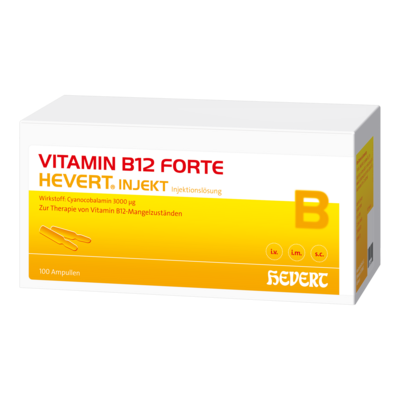 VITAMIN B12 FORTE Hevert injekt Inj.-Lsg.Amp.