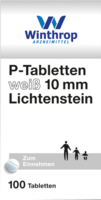 P TABLETTEN weiß 10 mm