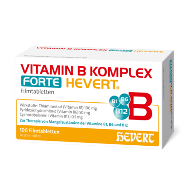 VITAMIN B KOMPLEX forte Hevert Tabletten