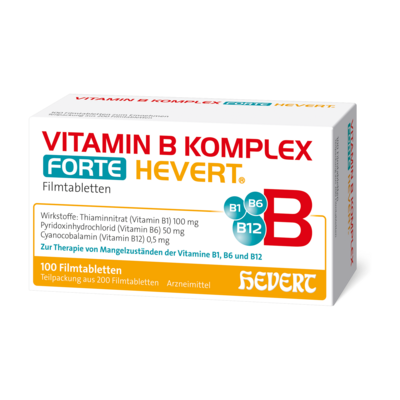 VITAMIN B KOMPLEX forte Hevert Tabletten
