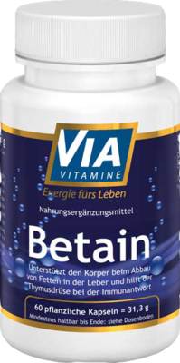VIAVITAMINE Betain HCL Kapseln