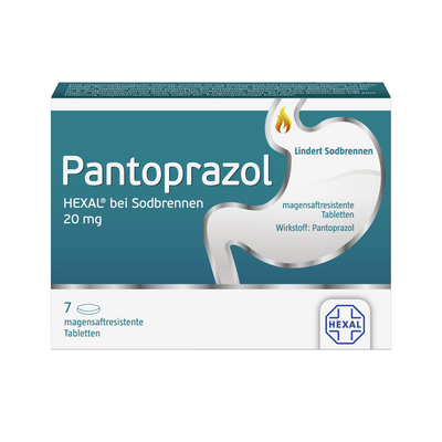 PANTOPRAZOL HEXAL b.Sodbrennen magensaftres.Tabl.