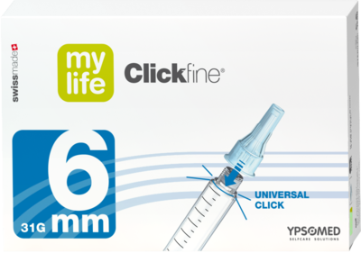 MYLIFE Clickfine Pen-Nadeln 31 G 6 mm