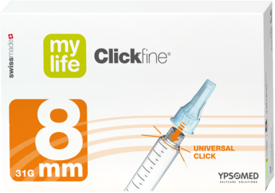 MYLIFE Clickfine Pen-Nadeln 31 G 8 mm