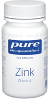 PURE ENCAPSULATIONS Zink Zinkcitrat Kapseln