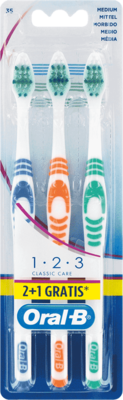 ORAL-B ClassicCare 35 mittel Zahnbürste 2+1