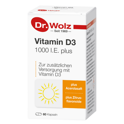 VITAMIN D3 1000 I.E. plus Dr.Wolz Kapseln