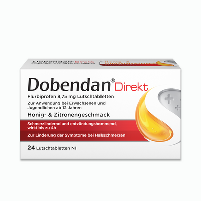 DOBENDAN Direkt Flurbiprofen 8,75 mg Lutschtabl.