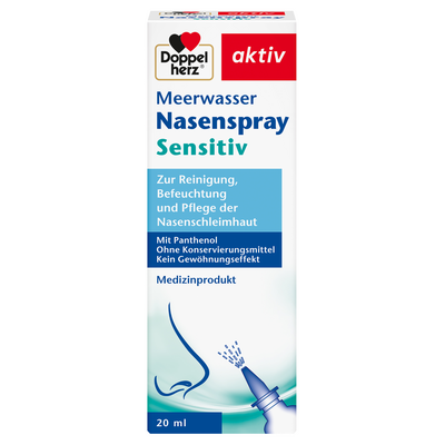 DOPPELHERZ Meerwasser Nasenspray mit Panthenol