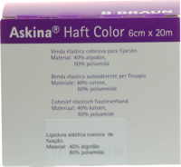 ASKINA Haftbinde Color 6 cmx20 m blau