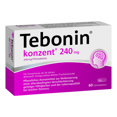 TEBONIN konzent 240 mg Filmtabletten