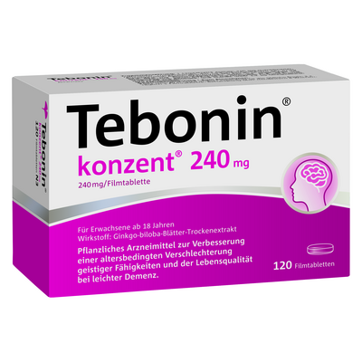 TEBONIN konzent 240 mg Filmtabletten