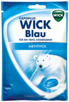 WICK BLAU Bonbons m.Zucker