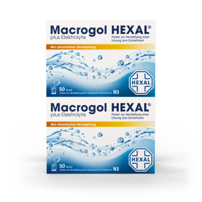 MACROGOL HEXAL plus Elektrolyte Plv.z.H.e.L.z.E.