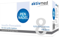 PEN-NADELN Universal 8 Kanülen 0,26x8 mm