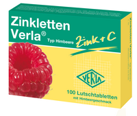 ZINKLETTEN Verla Himbeere Lutschtabletten