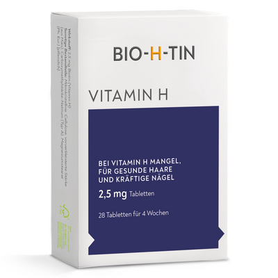 BIO-H-TIN Vitamin H 2,5 mg für 4 Wochen Tabletten
