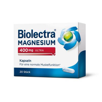 BIOLECTRA Magnesium 400 mg ultra Kapseln