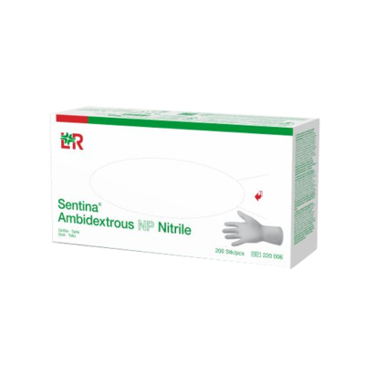 SENTINA Ambidextrous Nitrile Unt.Hands.unste.Gr.XL